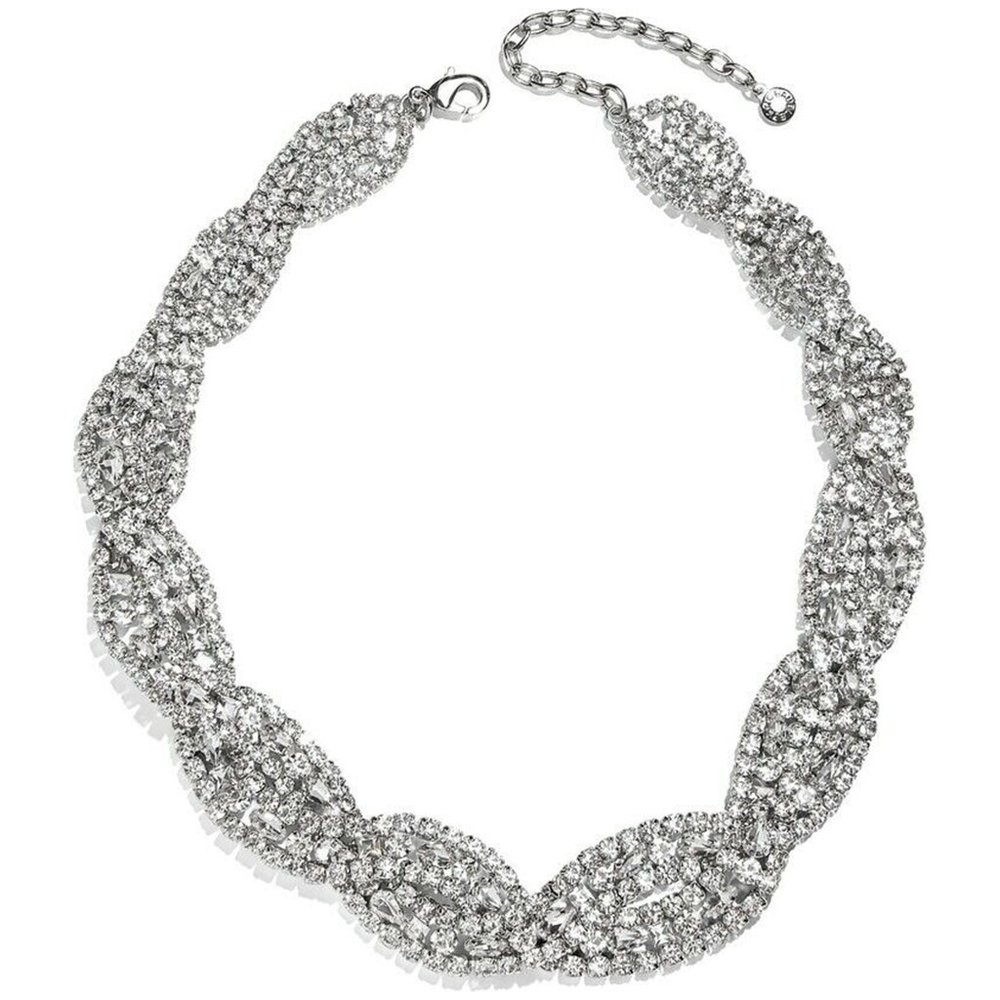 RARE! BaubleBar Supernova necklace Crystal rhinestone prom wedding